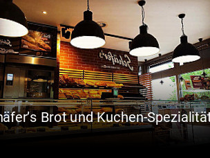 Jetzt bei Schäfer’s Brot und Kuchen-Spezialitäten GmbH einen Tisch reservieren