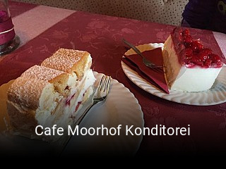 Cafe Moorhof Konditorei online reservieren