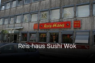 Reis-haus Sushi Wok tisch buchen