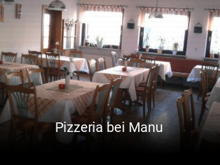 Jetzt bei Pizzeria bei Manu einen Tisch reservieren