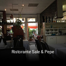 Jetzt bei Ristorante Sale & Pepe einen Tisch reservieren