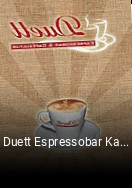 Duett Espressobar Kafekultur online reservieren