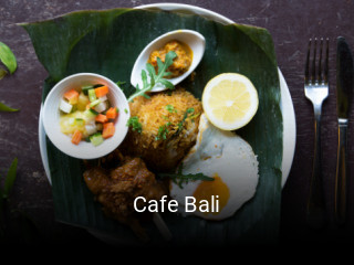 Cafe Bali tisch buchen