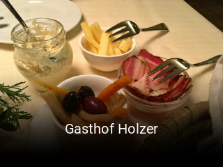 Jetzt bei Gasthof Holzer einen Tisch reservieren