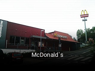 Jetzt bei McDonald`s einen Tisch reservieren