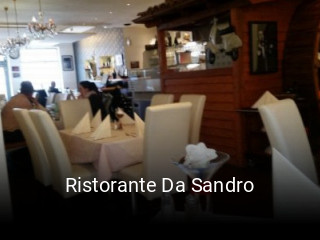 Jetzt bei Ristorante Da Sandro einen Tisch reservieren