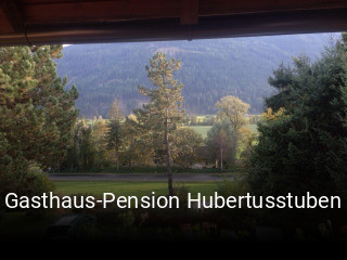 Jetzt bei Gasthaus-Pension Hubertusstuben einen Tisch reservieren