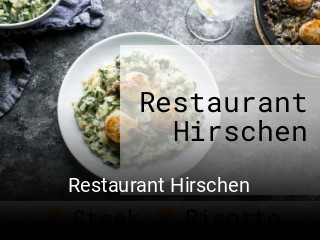Restaurant Hirschen tisch buchen