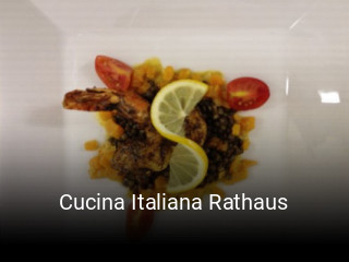 Jetzt bei Cucina Italiana Rathaus einen Tisch reservieren