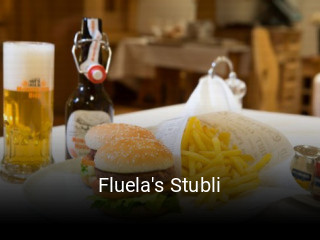 Jetzt bei Fluela's Stubli einen Tisch reservieren