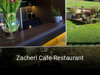 Jetzt bei Zacherl Cafe-Restaurant einen Tisch reservieren