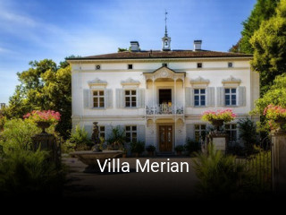 Villa Merian tisch reservieren