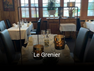 Jetzt bei Le Grenier einen Tisch reservieren