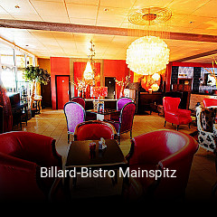 Jetzt bei Billard-Bistro Mainspitz einen Tisch reservieren