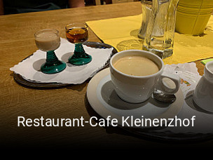 Jetzt bei Restaurant-Cafe Kleinenzhof einen Tisch reservieren