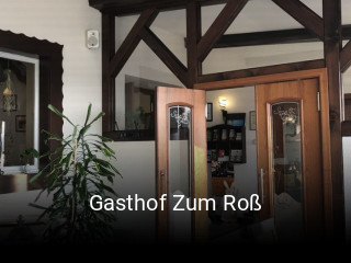 Gasthof Zum Roß tisch reservieren