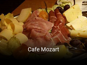 Jetzt bei Cafe Mozart einen Tisch reservieren