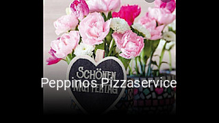 Peppinos Pizzaservice tisch reservieren