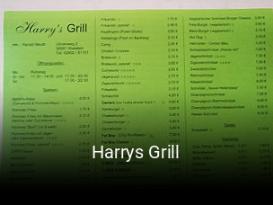 Harrys Grill tisch reservieren