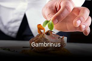 Gambrinus reservieren