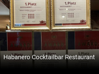 Habanero Cocktailbar Restaurant tisch reservieren