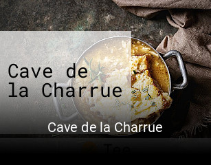 Jetzt bei Cave de la Charrue einen Tisch reservieren
