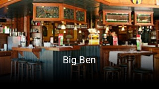 Big Ben tisch buchen