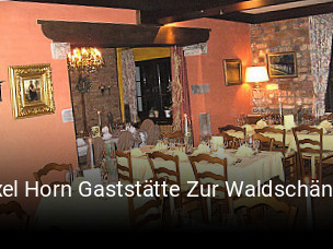 Axel Horn Gaststätte Zur Waldschänke reservieren