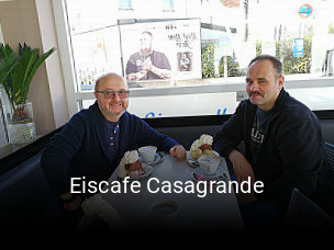 Eiscafe Casagrande tisch buchen