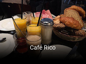 Café Rico tisch reservieren