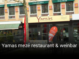 Yamas mezé restaurant & weinbar online reservieren