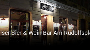 Golser Bier & Wein Bar Am Rudolfsplatz reservieren