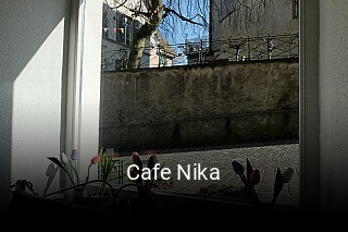 Jetzt bei Cafe Nika einen Tisch reservieren