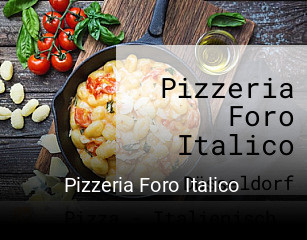 Jetzt bei Pizzeria Foro Italico einen Tisch reservieren