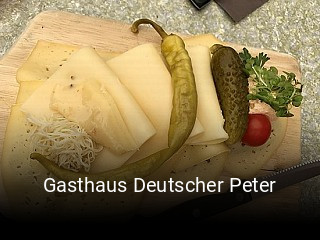Jetzt bei Gasthaus Deutscher Peter einen Tisch reservieren