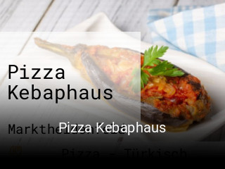 Pizza Kebaphaus tisch reservieren