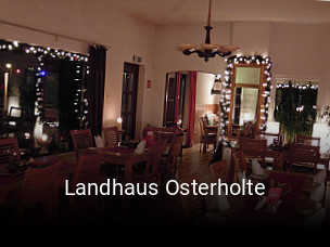 Landhaus Osterholte online reservieren