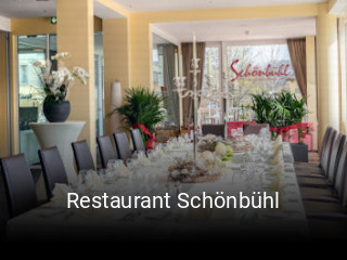 Restaurant Schönbühl online reservieren