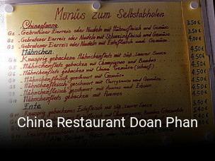 China Restaurant Doan Phan online reservieren