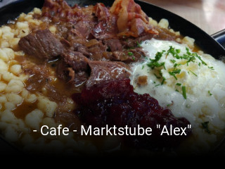 - Cafe - Marktstube "Alex" online reservieren