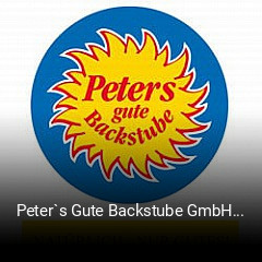 Jetzt bei Peter`s Gute Backstube GmbH & Co einen Tisch reservieren