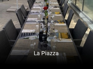 Jetzt bei La Piazza einen Tisch reservieren