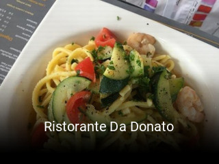 Jetzt bei Ristorante Da Donato einen Tisch reservieren