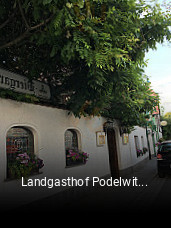 Landgasthof Podelwitz tisch buchen