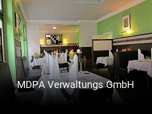 MDPA Verwaltungs GmbH tisch buchen