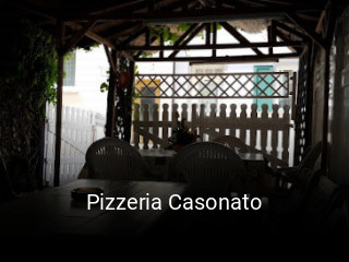 Pizzeria Casonato tisch buchen