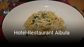 Hotel-Restaurant Albula tisch buchen
