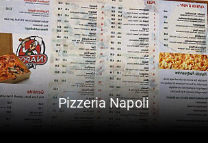 Jetzt bei Pizzeria Napoli einen Tisch reservieren