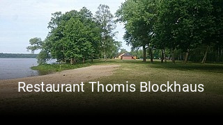 Jetzt bei Restaurant Thomis Blockhaus einen Tisch reservieren