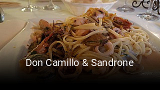 Jetzt bei Don Camillo & Sandrone einen Tisch reservieren